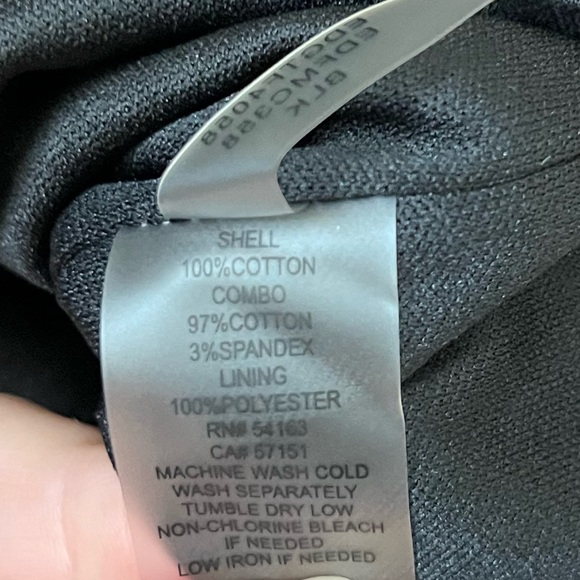 Ellen Tracy Black Eyelet Sheath Dress- 4 - Picture 7 of 7